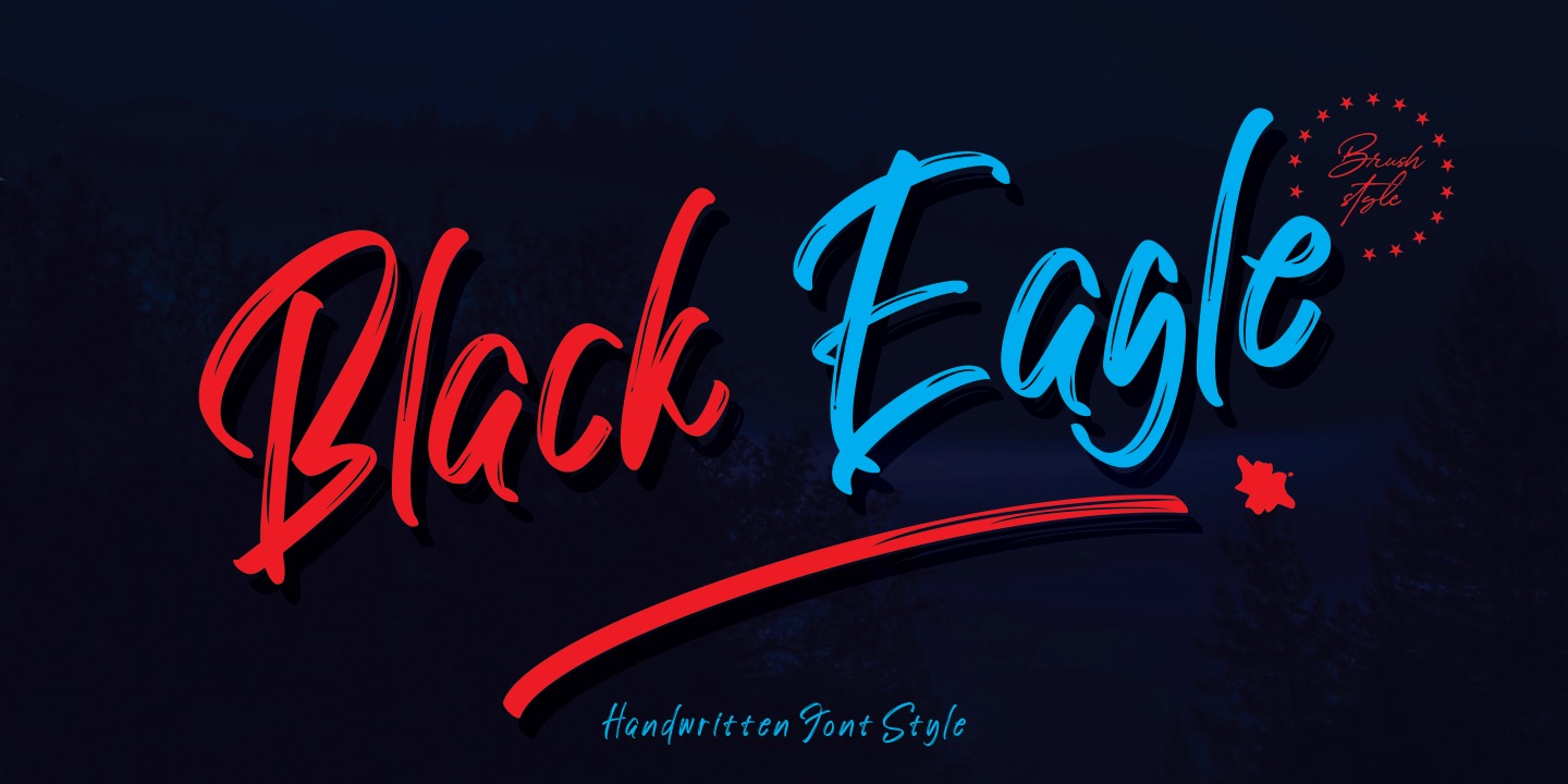 Шрифт Black Eagle